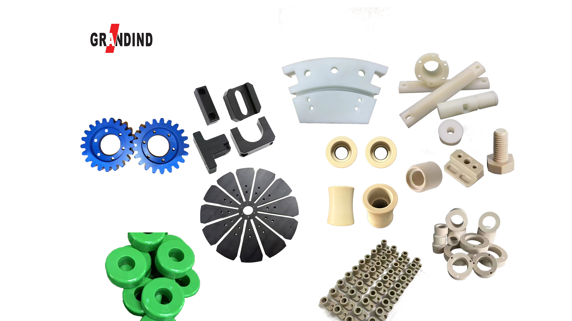 Komponen Plastik Ketepatan: PEEK, Nylon, Bahagian CNC POM