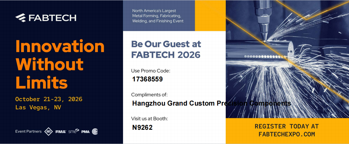 GRANDIND untuk Mempamerkan di FABTECH 2026 Las Vegas