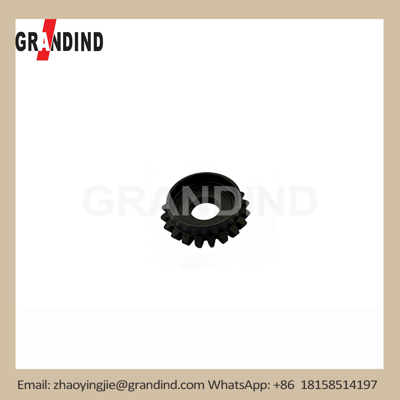 Cincin Gear Spur Keluli Oksida Hitam CNC