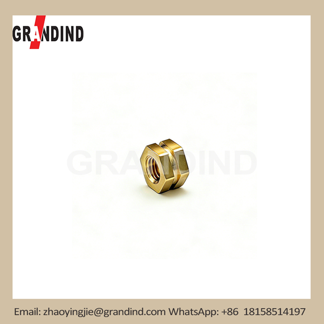 Sisipan Brass Hex Slotted Custom